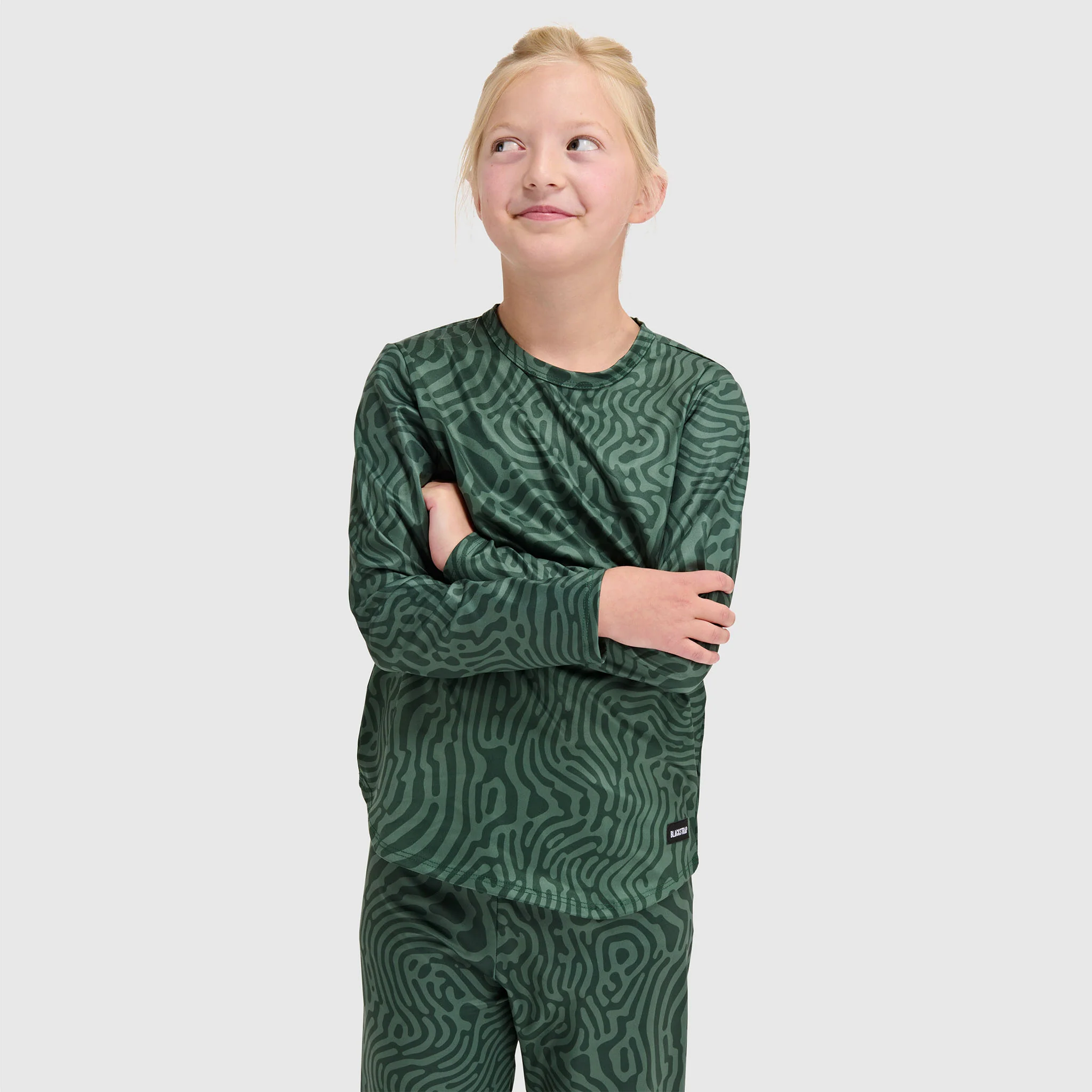 Big Kids' Evolver Base Layer Crewneck - Image 16