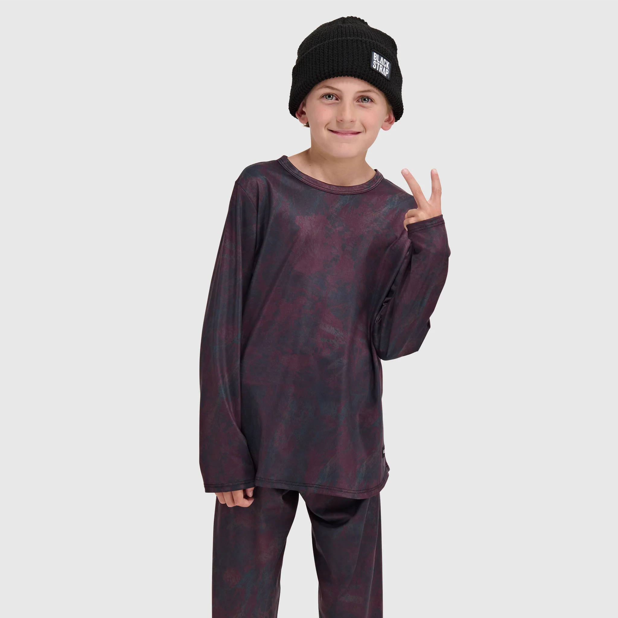 Big Kids' Evolver Base Layer Crewneck - Image 20