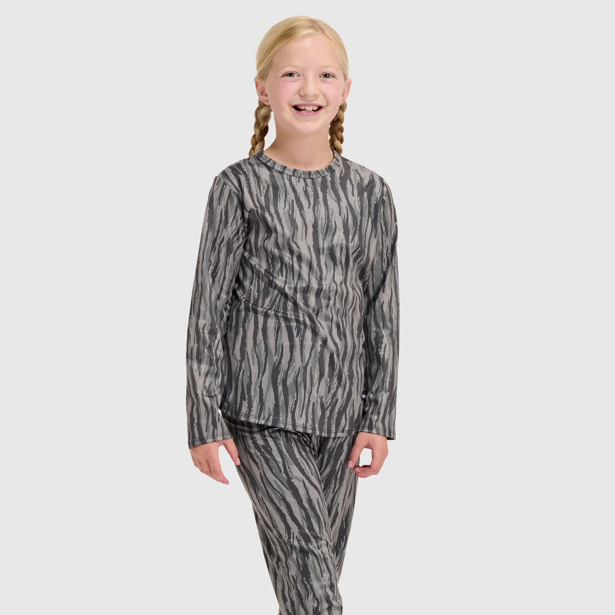 Big Kids' Evolver Base Layer Crewneck - Image 3