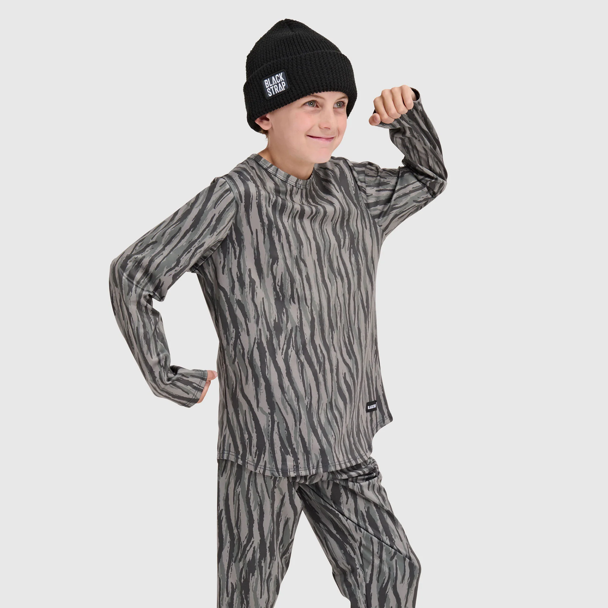 Big Kids' Evolver Base Layer Crewneck - Image 5