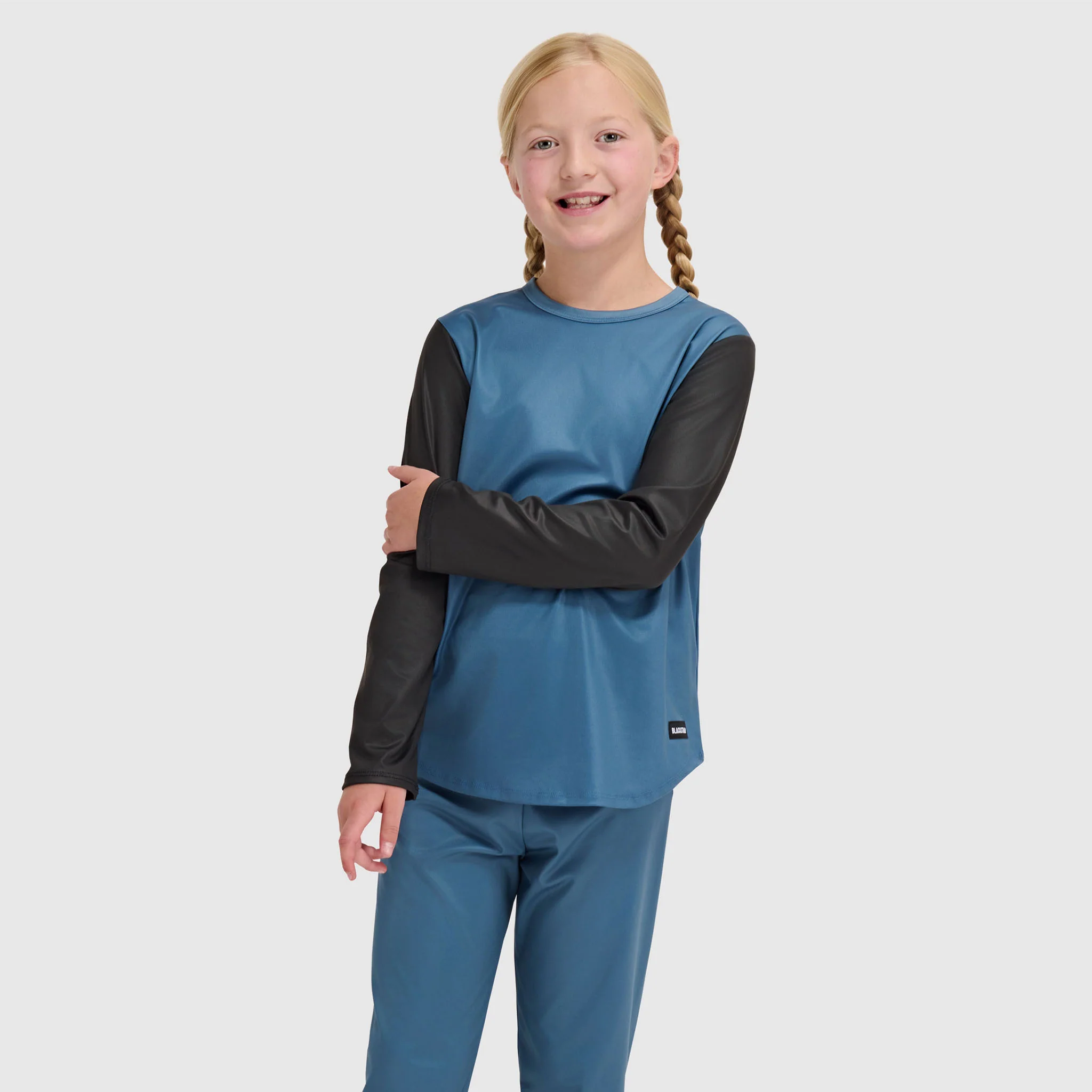 Big Kids' Evolver Base Layer Crewneck - Image 8