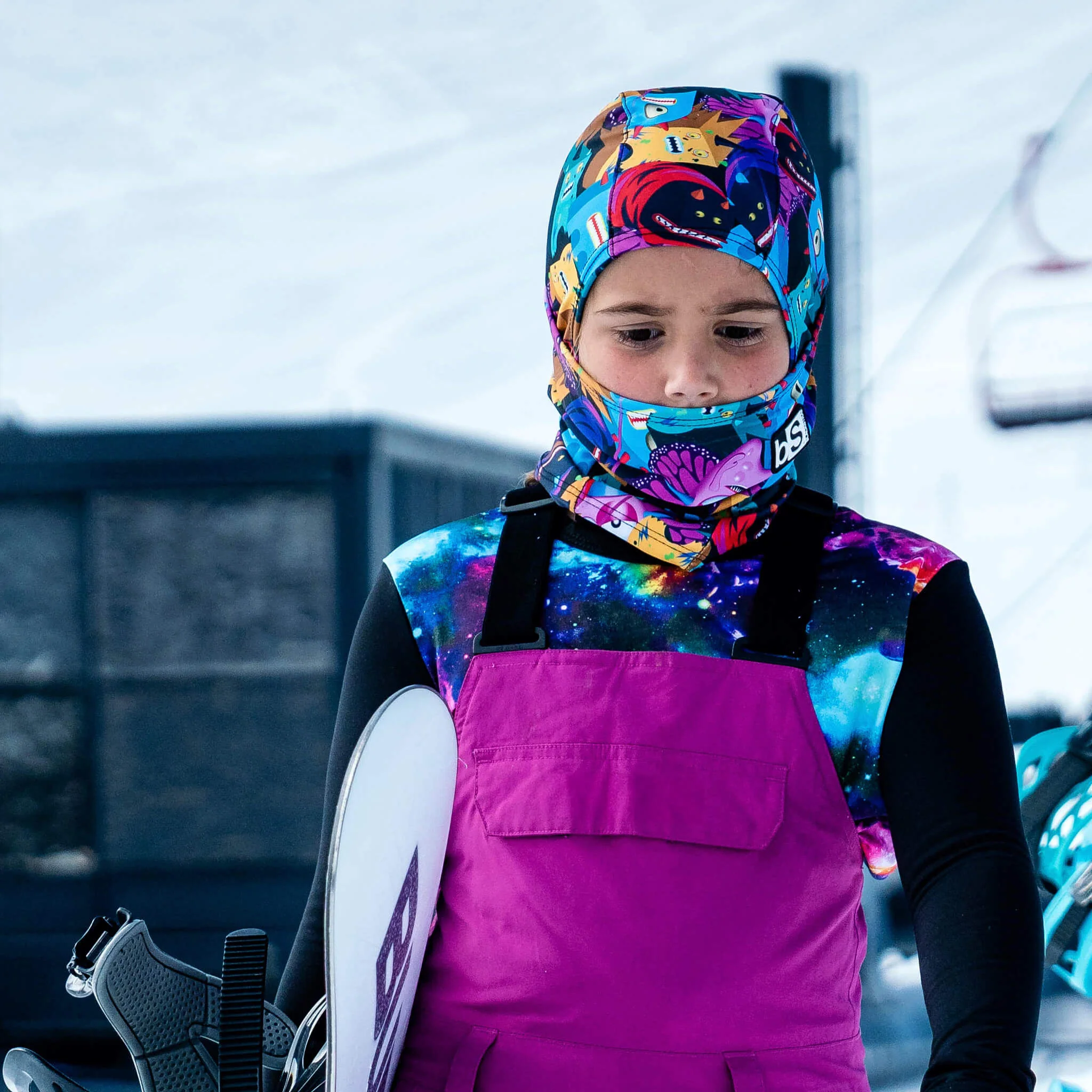 Kids' Hood Balaclava Prints - Image 35