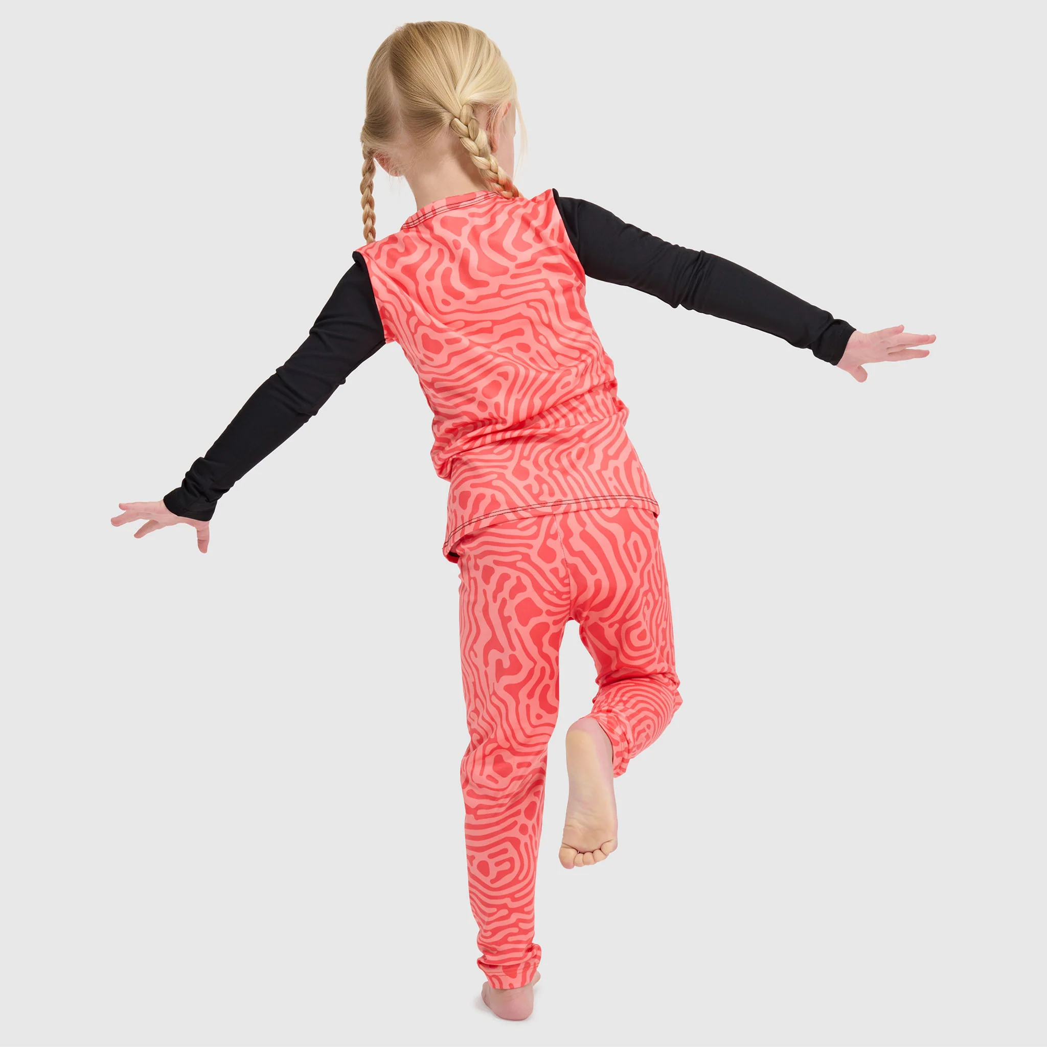 Kids' Little Pine Base Layer Crewneck - Image 10