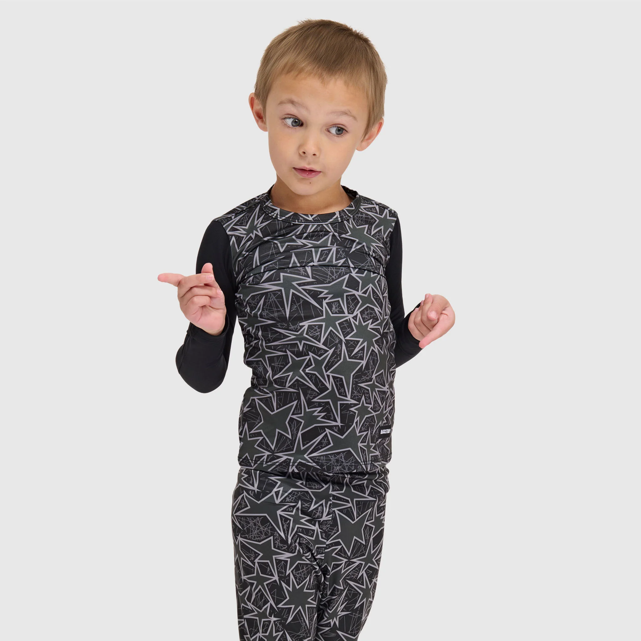 Kids' Little Pine Base Layer Crewneck - Image 12