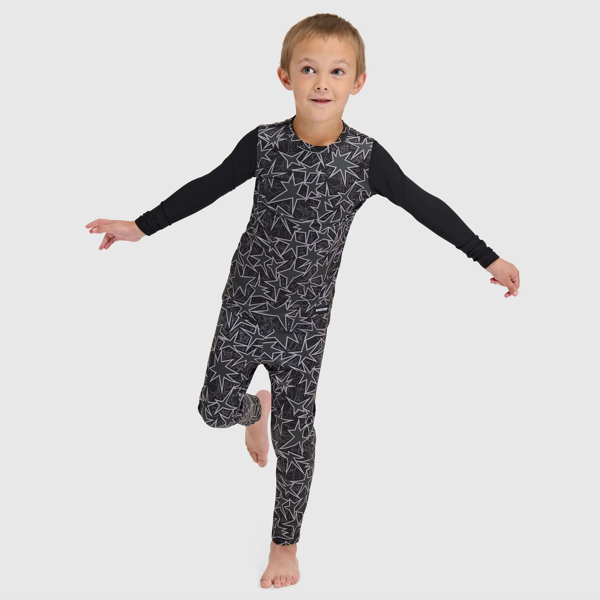 Kids' Little Pine Base Layer Crewneck - Image 14