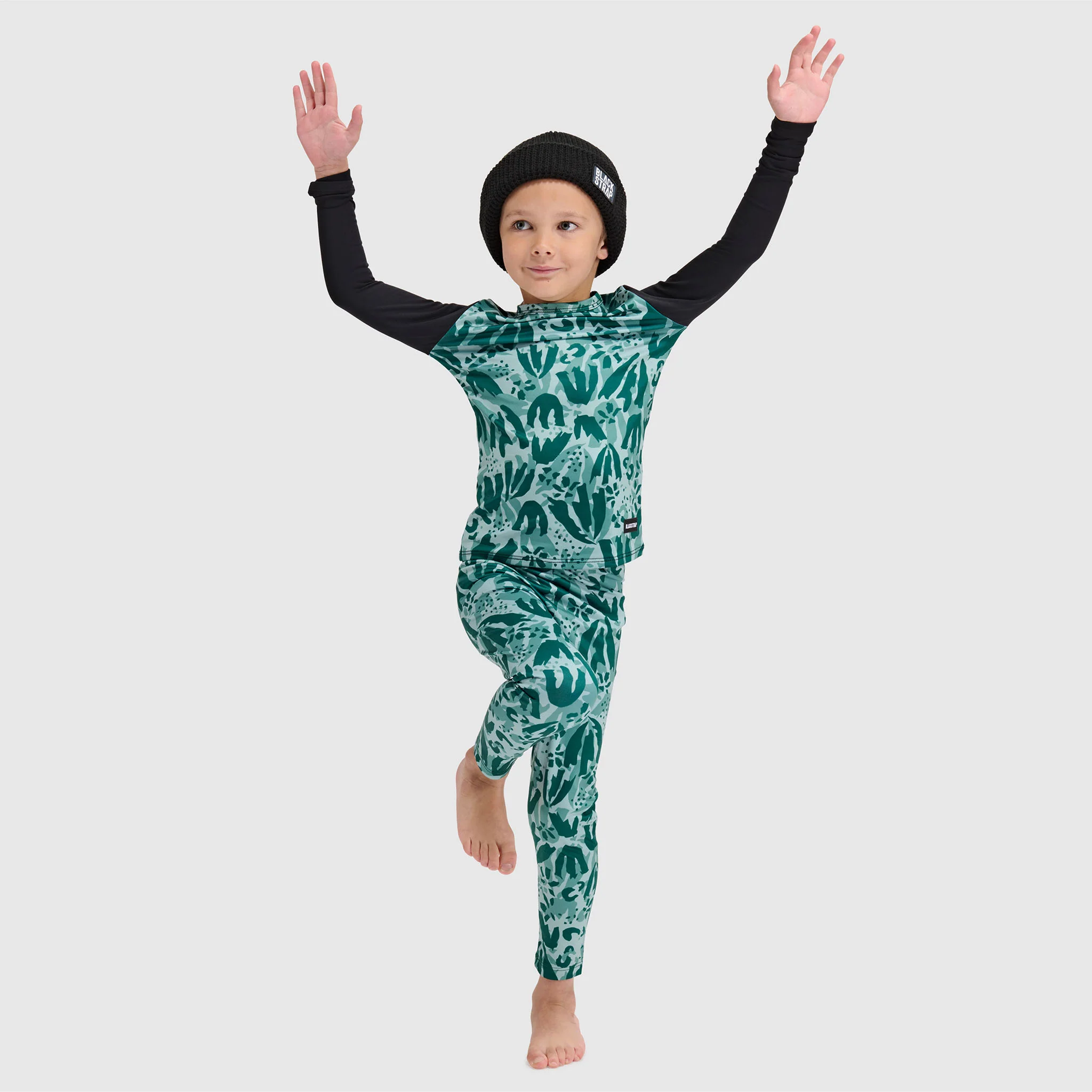 Kids' Little Pine Base Layer Crewneck - Image 5