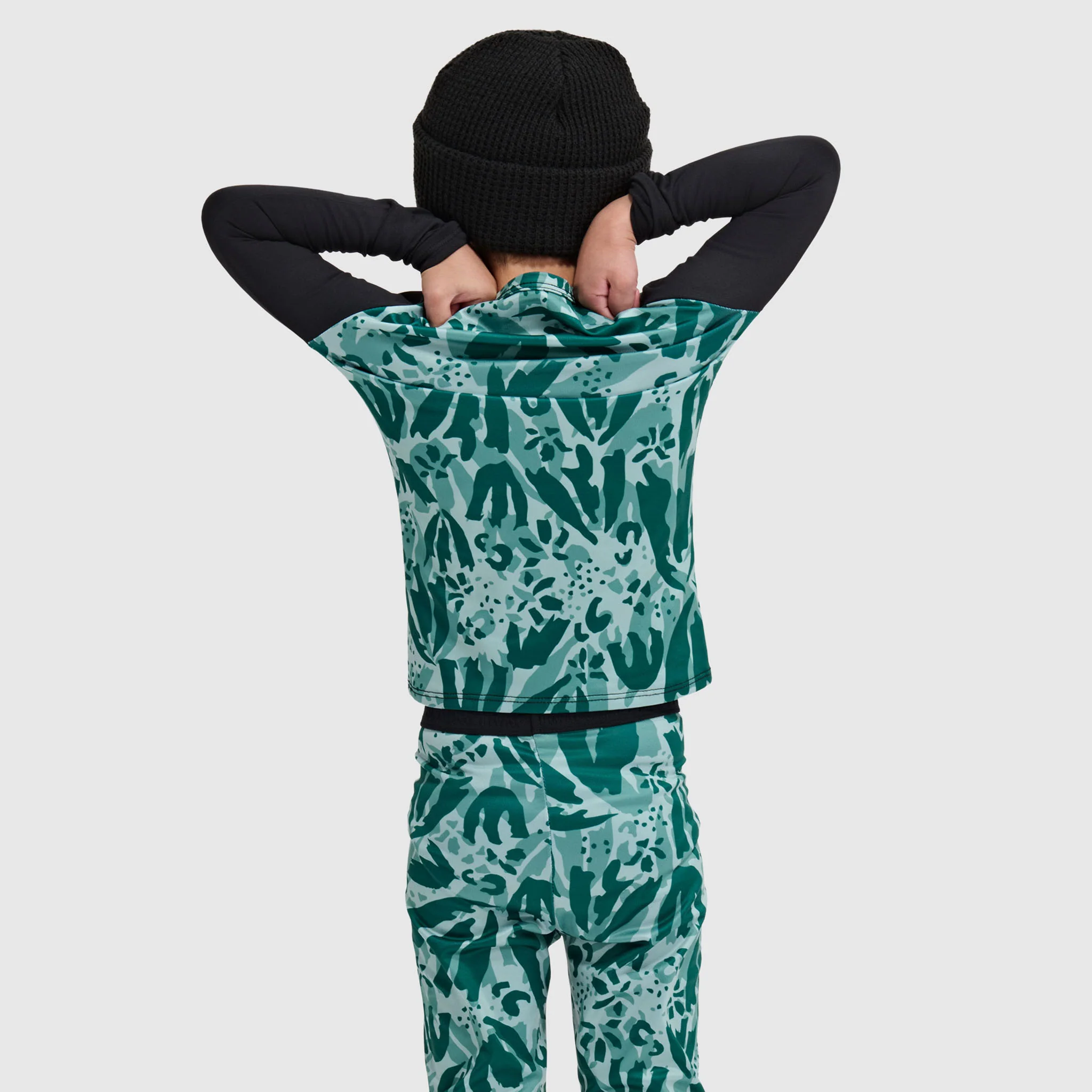 Kids' Little Pine Base Layer Crewneck - Image 6