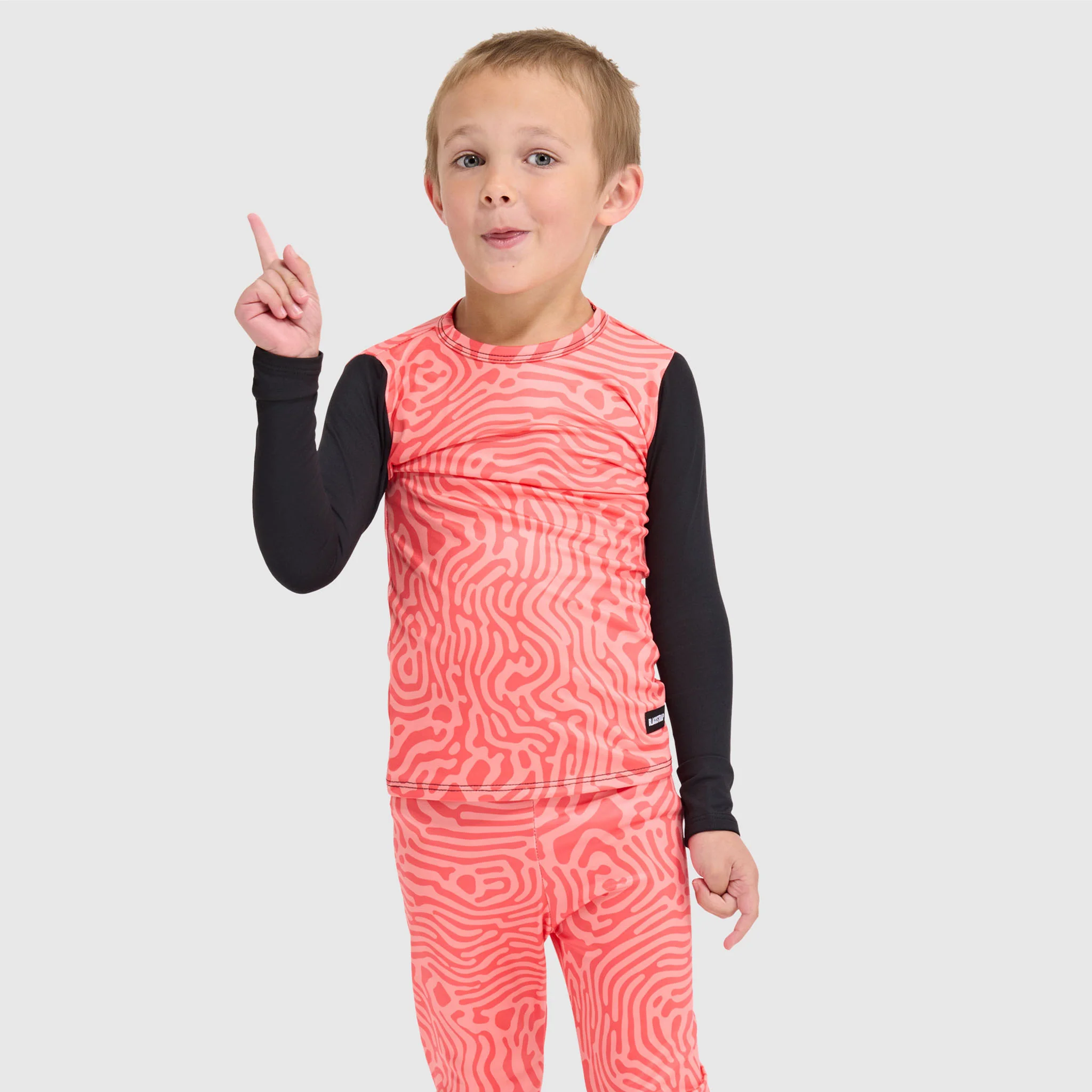 Kids' Little Pine Base Layer Crewneck - Image 7