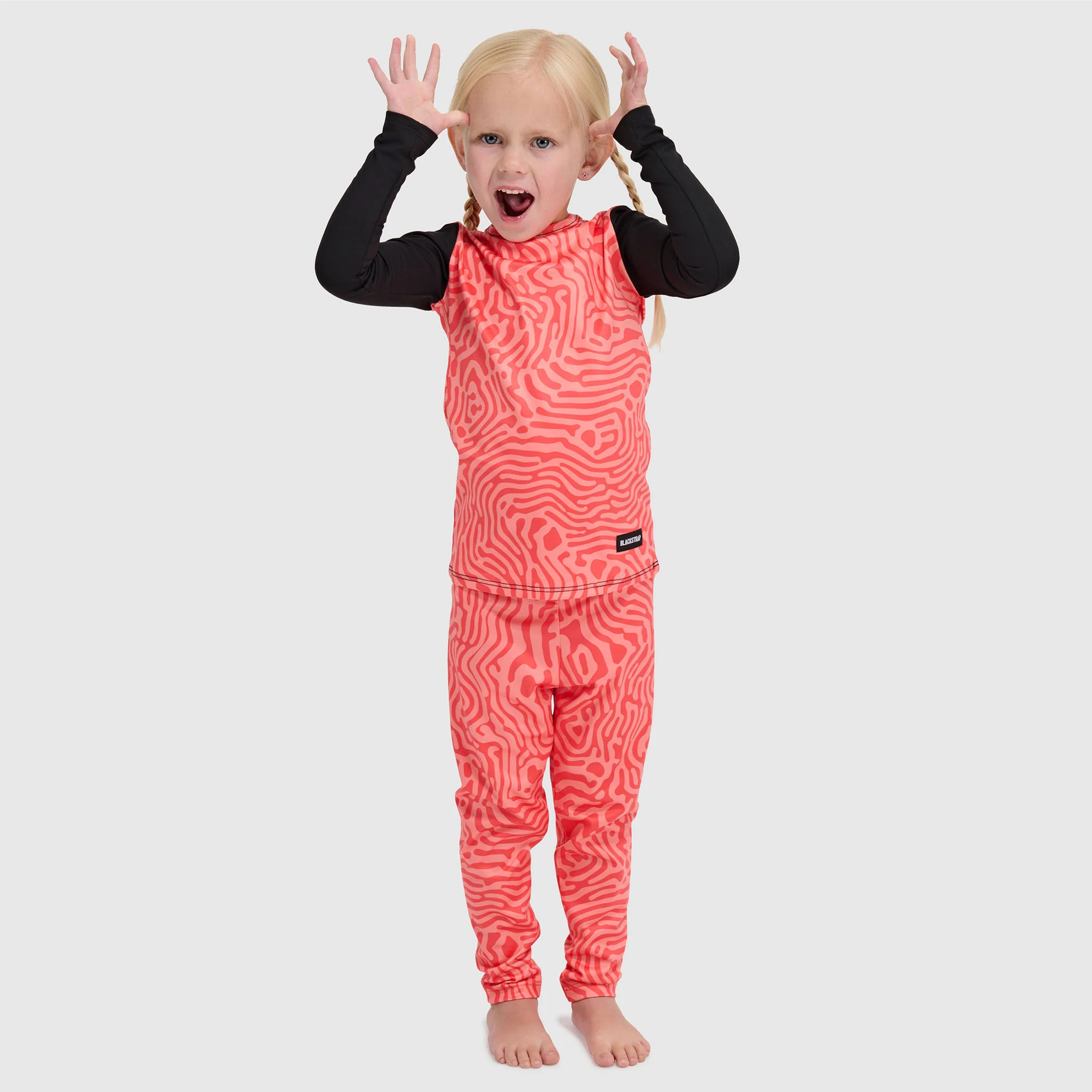 Kids' Little Pine Base Layer Crewneck - Image 8