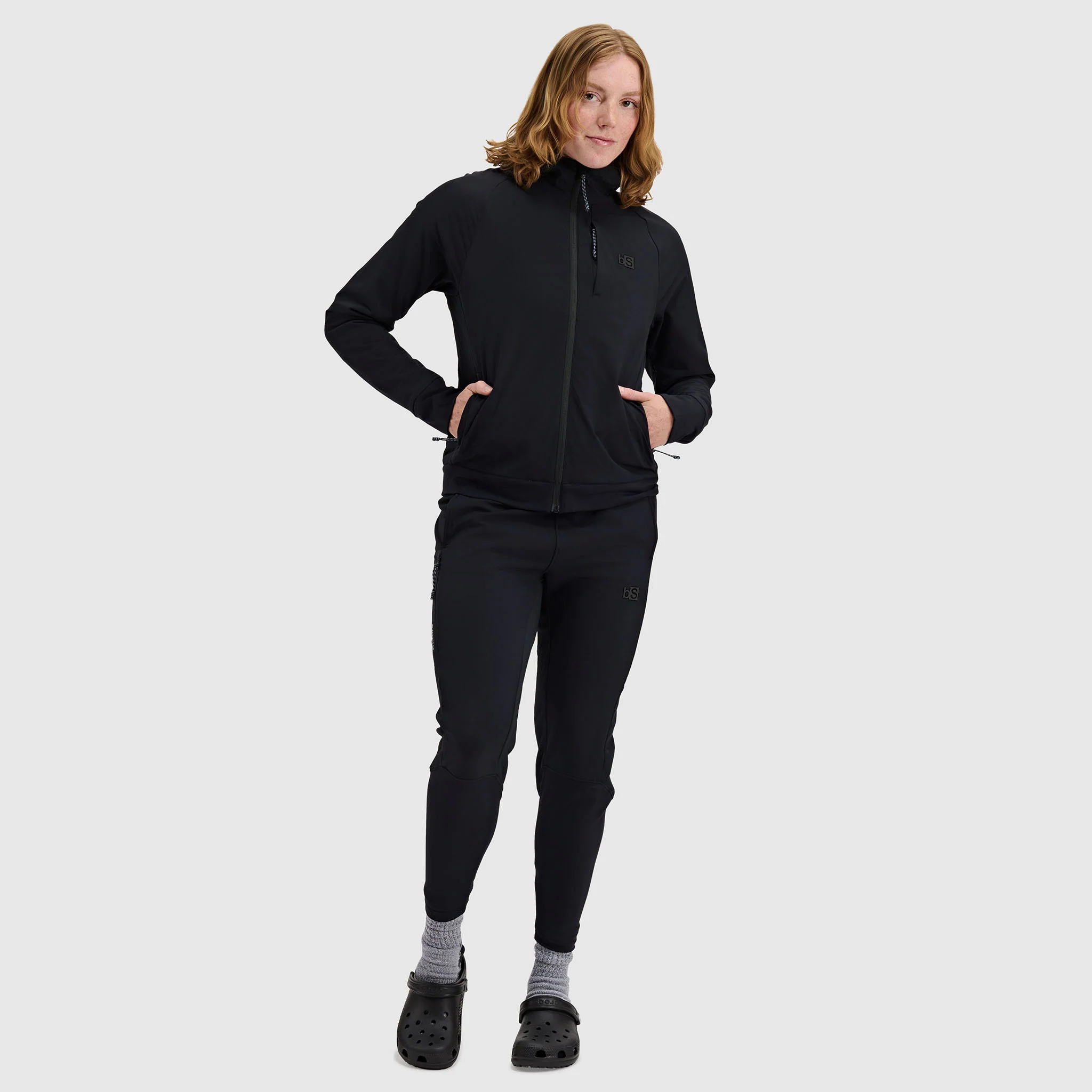 Women's Tribrid Grid Fleece Softshell Jacket - Image 11