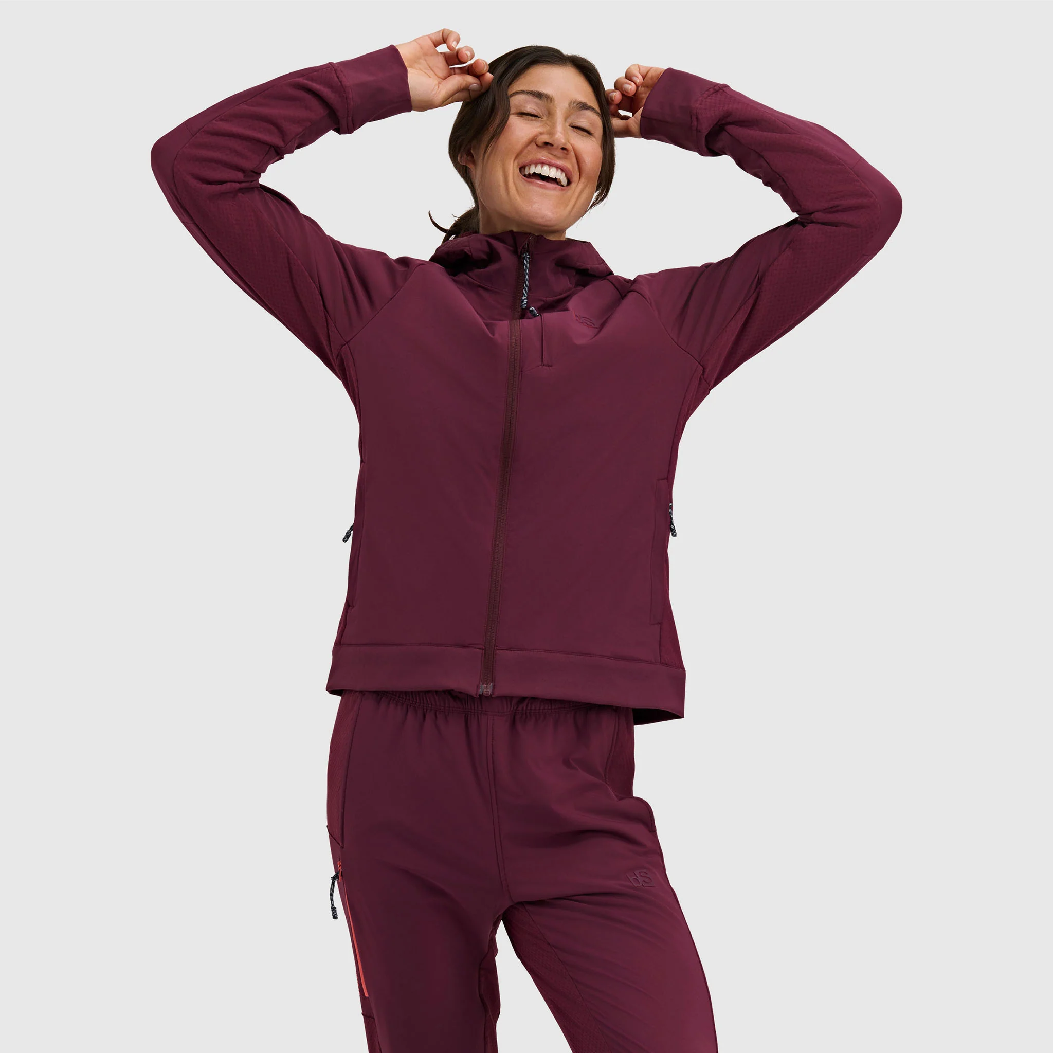 Women's Tribrid Grid Fleece Softshell Jacket - Image 17