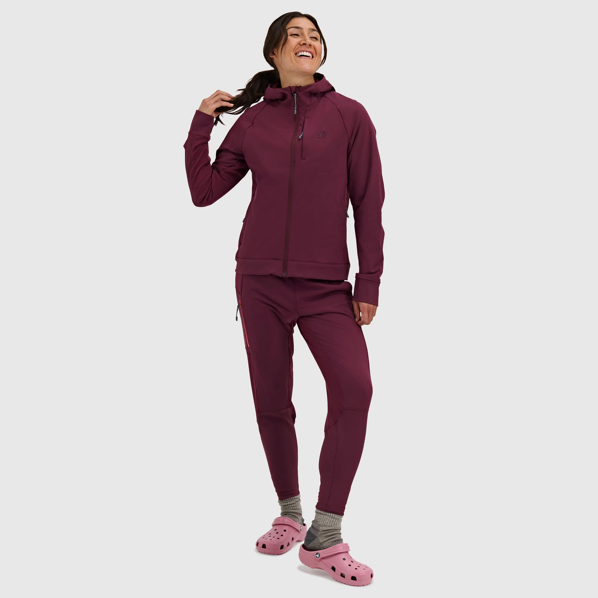 Women's Tribrid Grid Fleece Softshell Jacket - Image 18