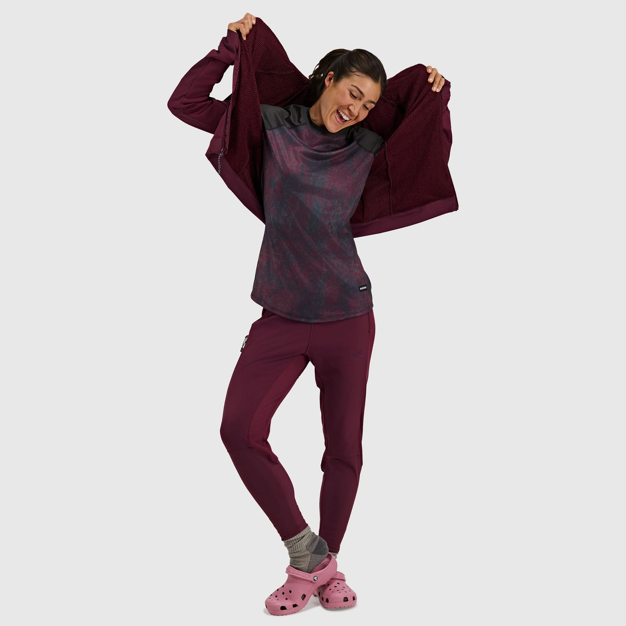 Women's Tribrid Grid Fleece Softshell Jacket - Image 25