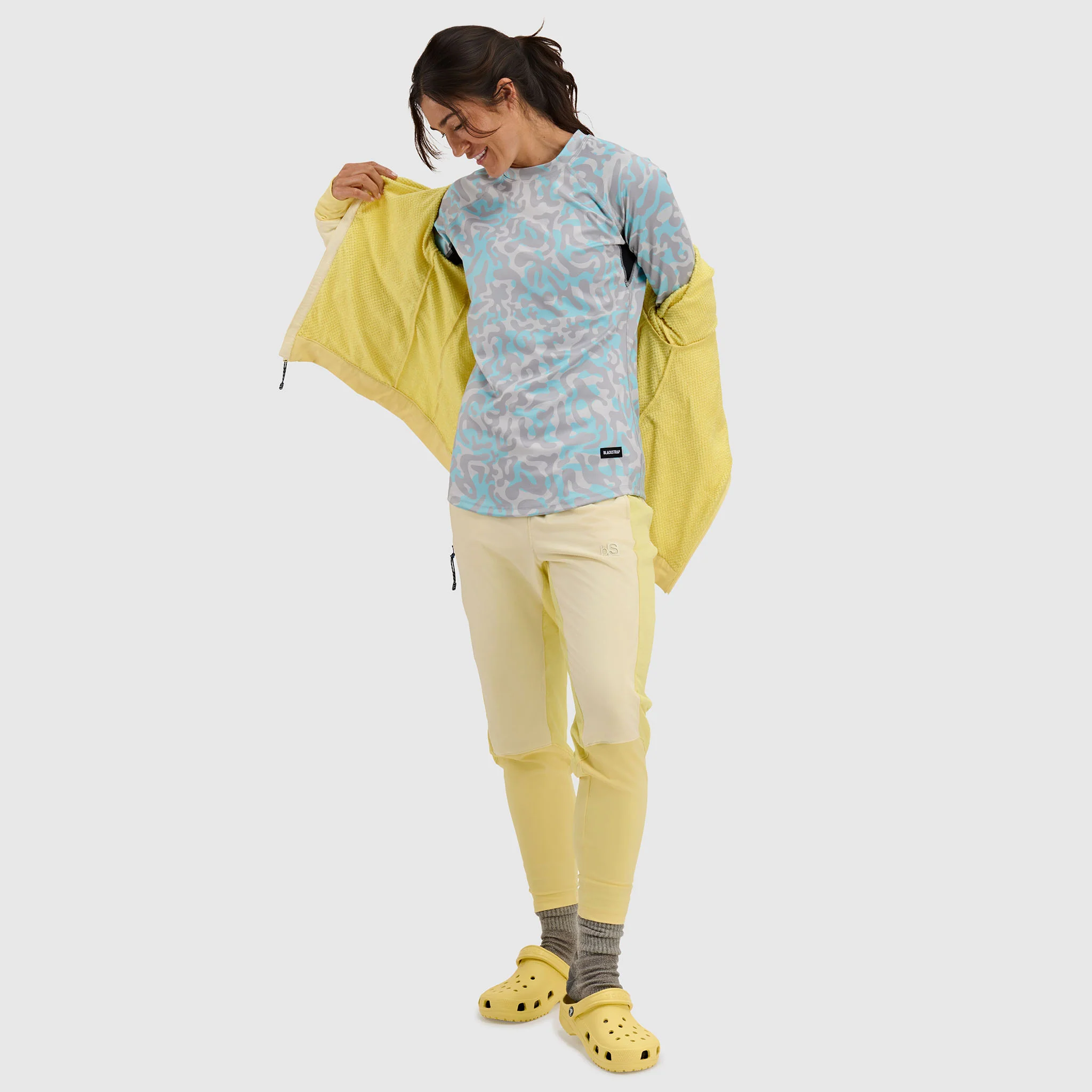 Women's Tribrid Grid Fleece Softshell Jacket - Image 9