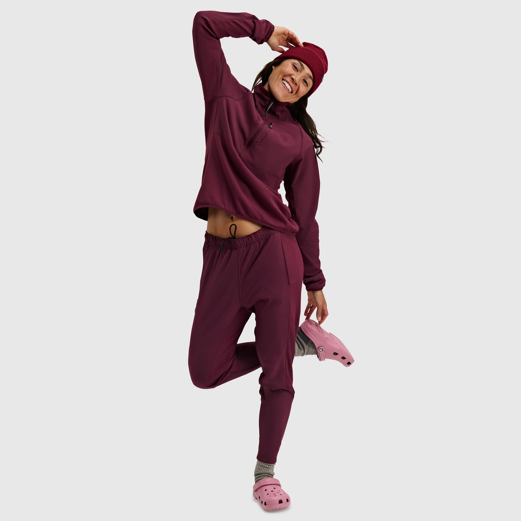 Women's Tribrid Grid Fleece Pant - Image 8