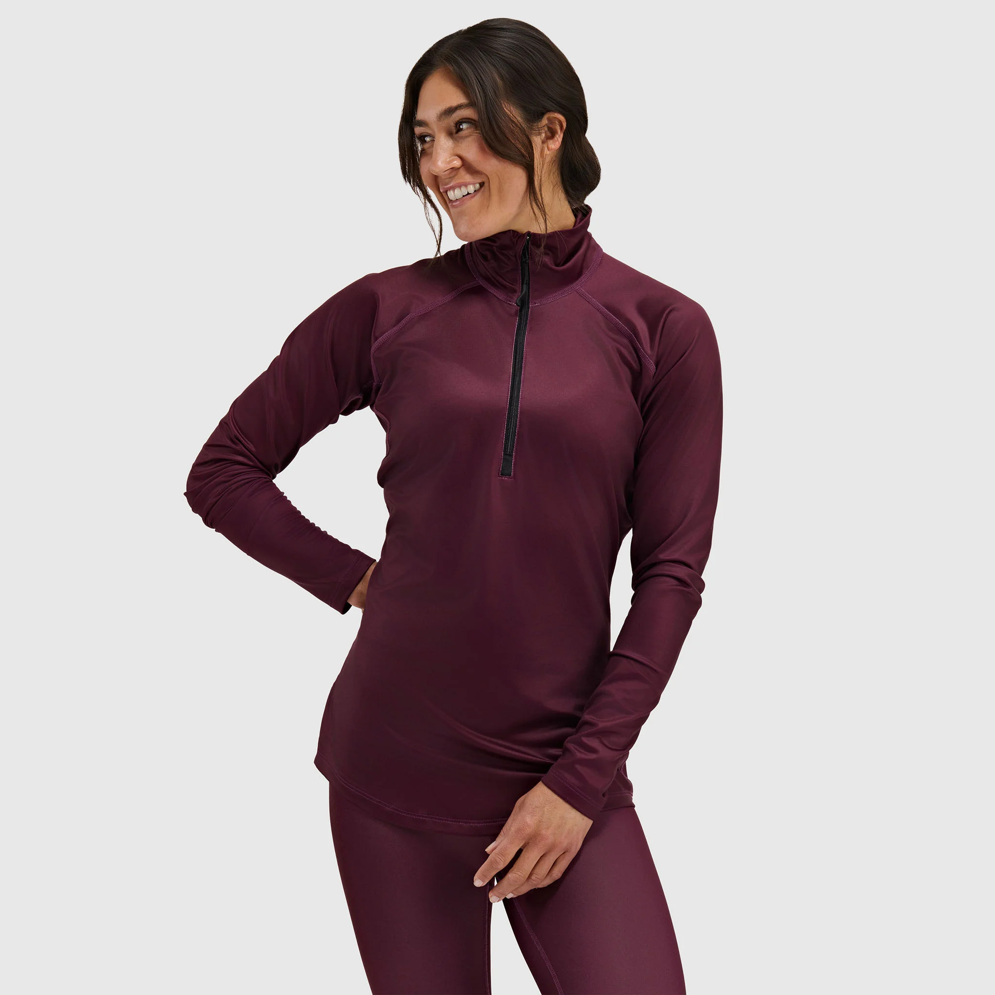 Women's Vista Base Layer Crewneck 1/4 Zip - Image 13