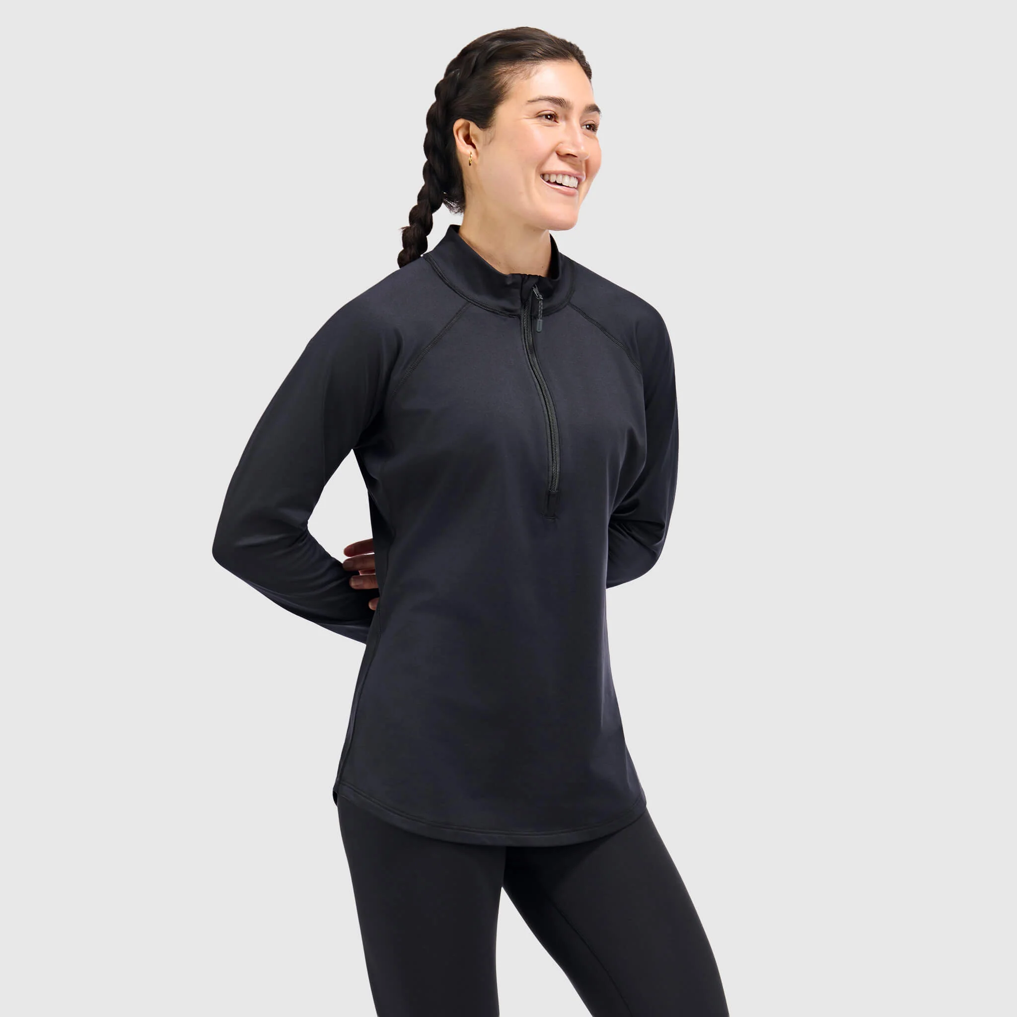 Women's Vista Base Layer Crewneck 1/4 Zip - Image 19