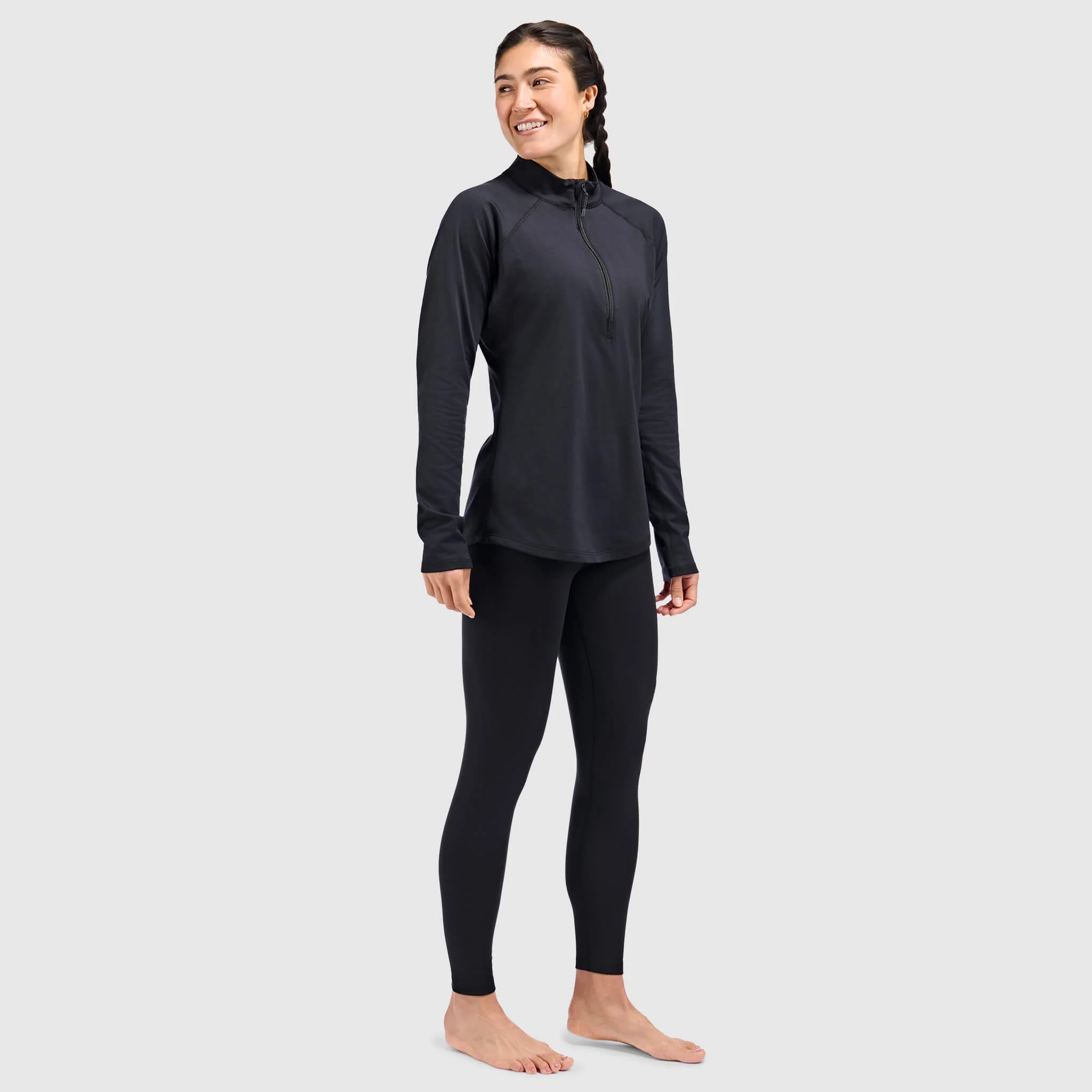 Women's Vista Base Layer Crewneck 1/4 Zip - Image 22