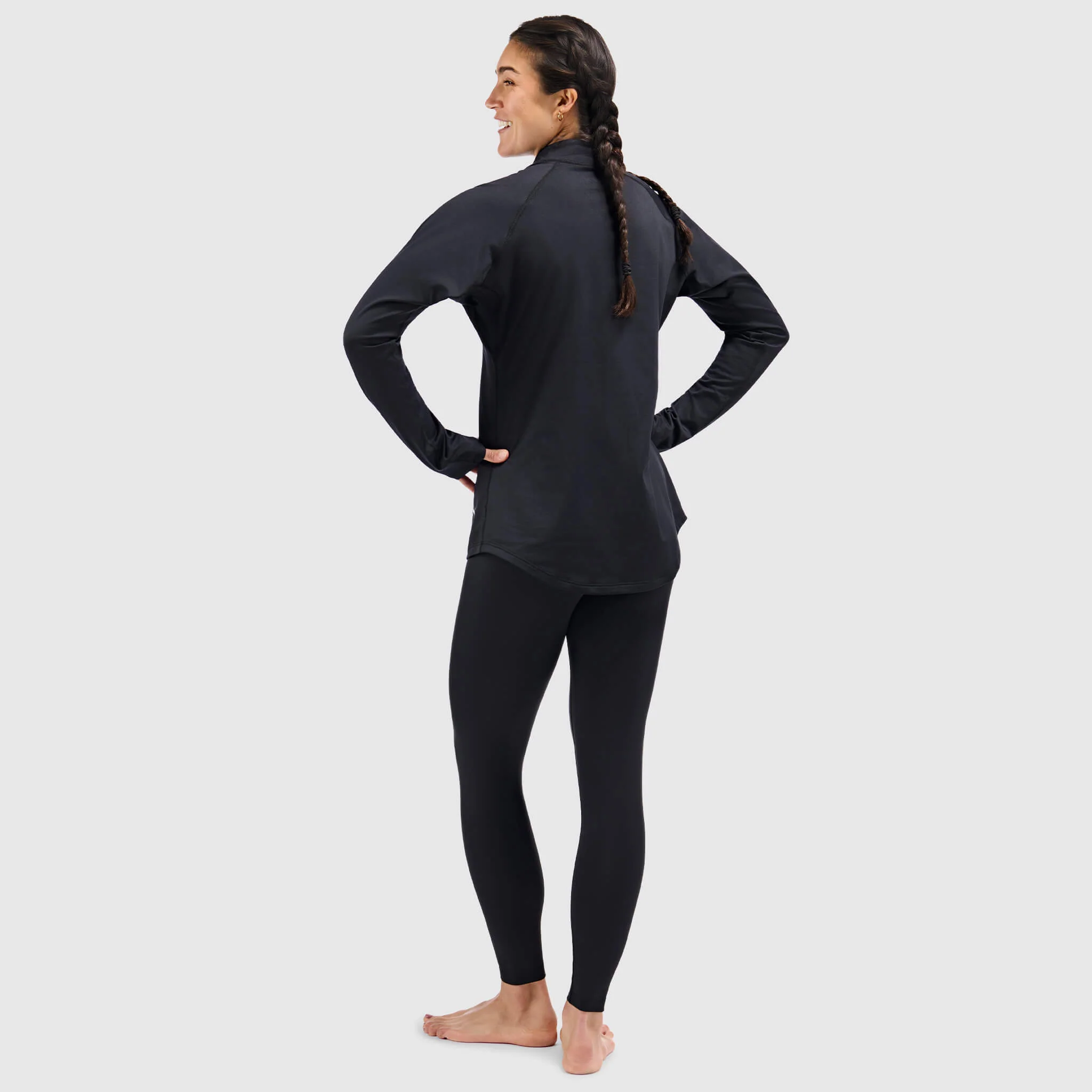 Women's Vista Base Layer Crewneck 1/4 Zip - Image 24